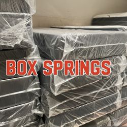 New Box Spring All Size Available 