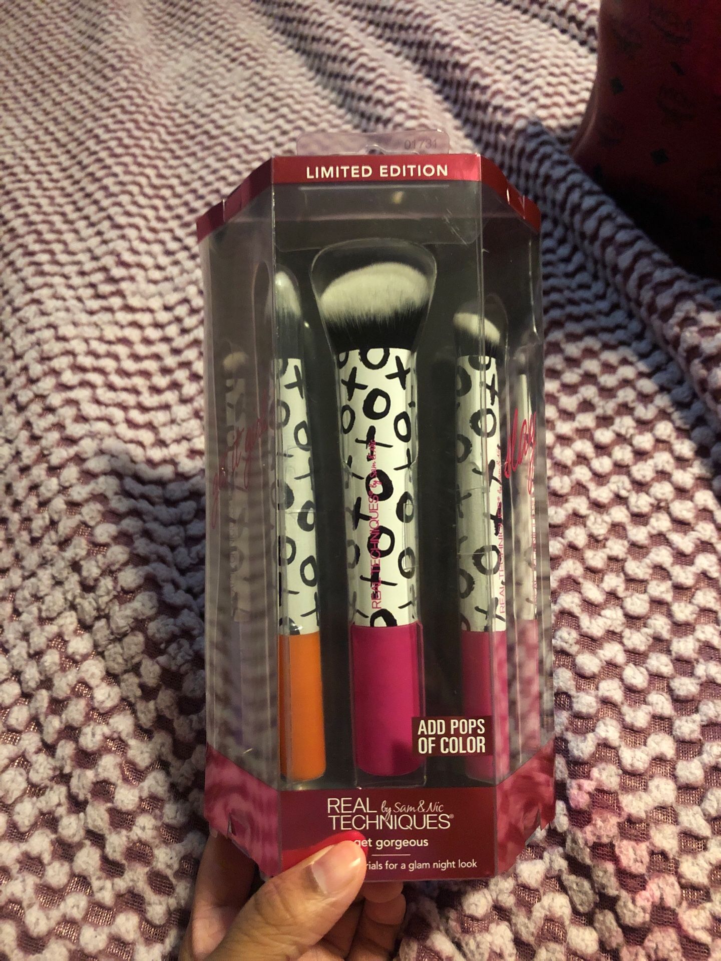 Makeup brush set real techniques brand new in box