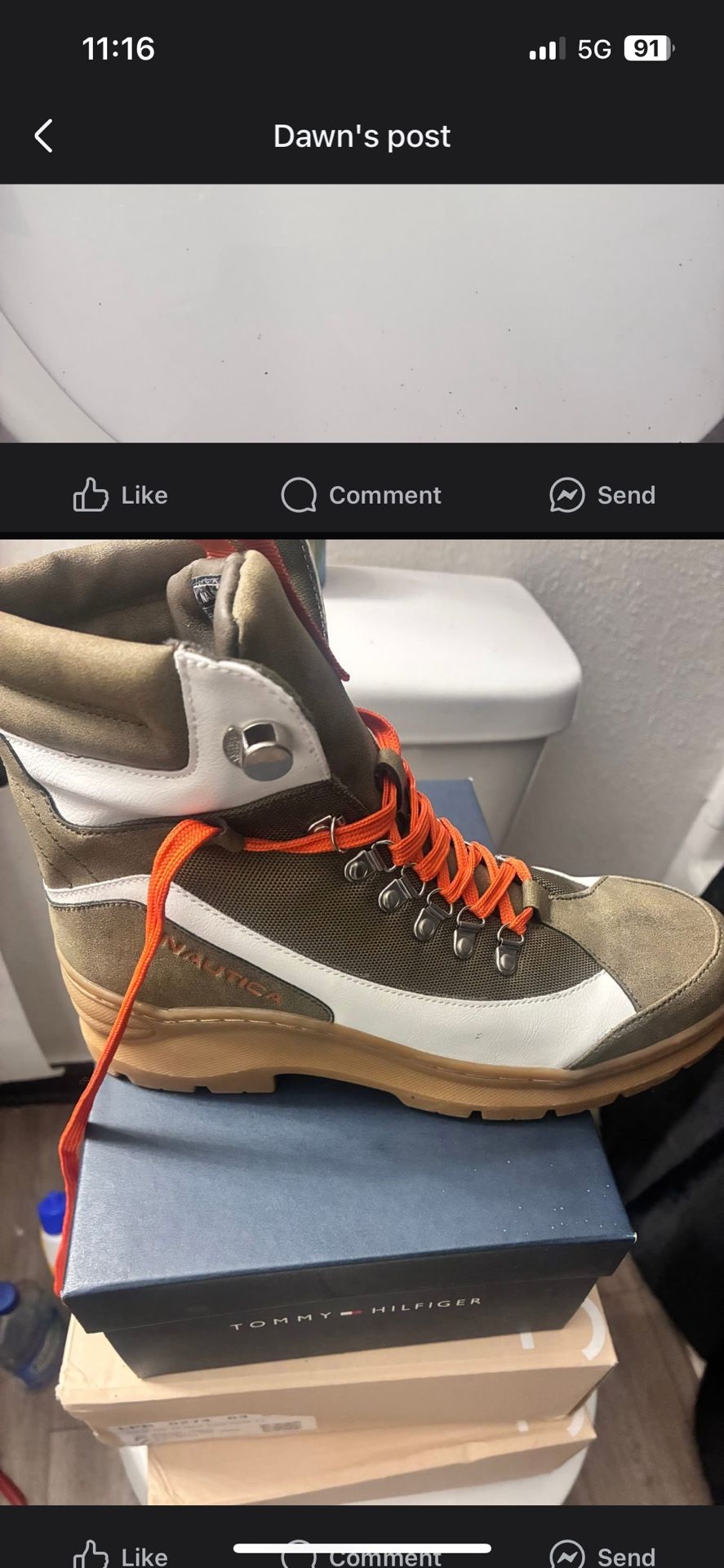 Nwt Nautica Boots Sz 7.5 $5