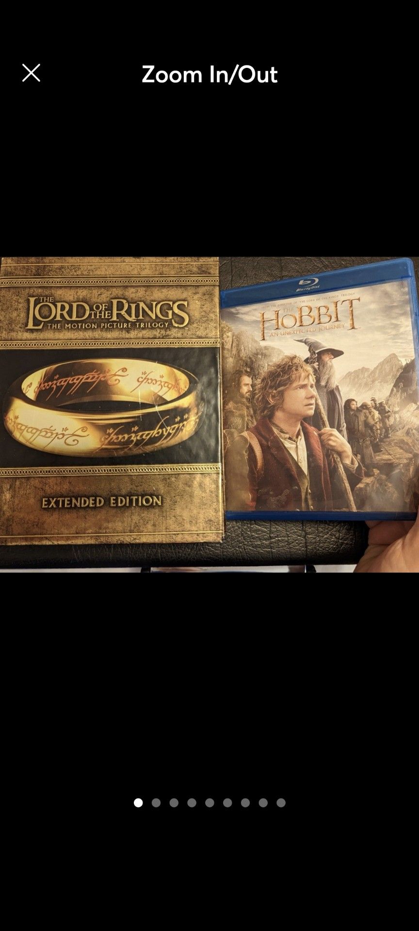 The Lord of the Rings: The Extended Edition, 15 Blu-ray disc + bonus Hobbit Blu-ray Disc