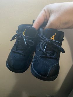 Jordan Retro 12 "Black Taxi" BRAND NEW Toddler 6C