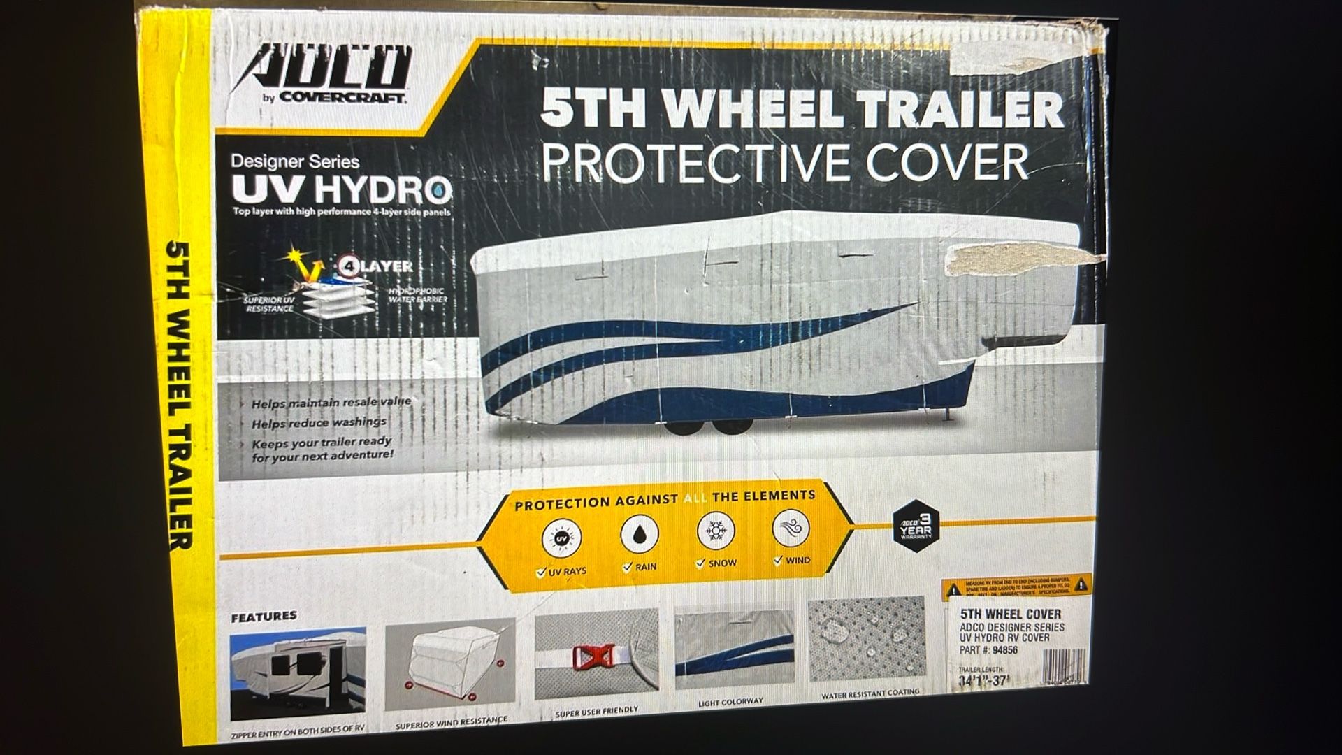 5th Wheel RV Cover