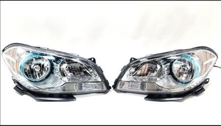 Headlights For 2008-2012 Chevy Malibu Sedan Factory Style