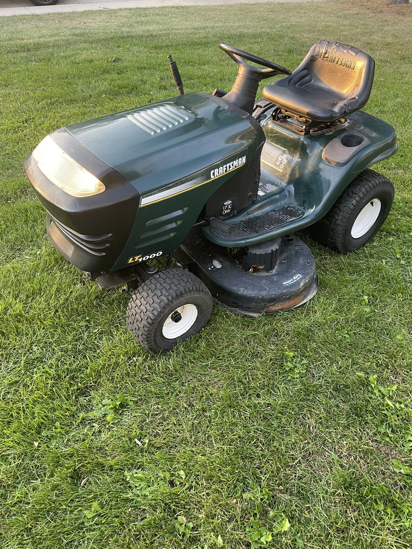 Tractor Craftsman Lt1000