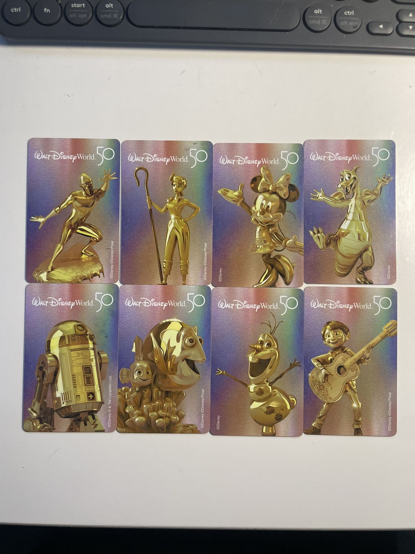 Walt Disney World Passholder Annual Pass Card 50th Anniversary 2022-2023