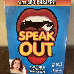 Speak Out Game