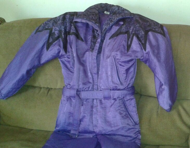 RODEO Women's Purple Ski Pantsuit Size 44