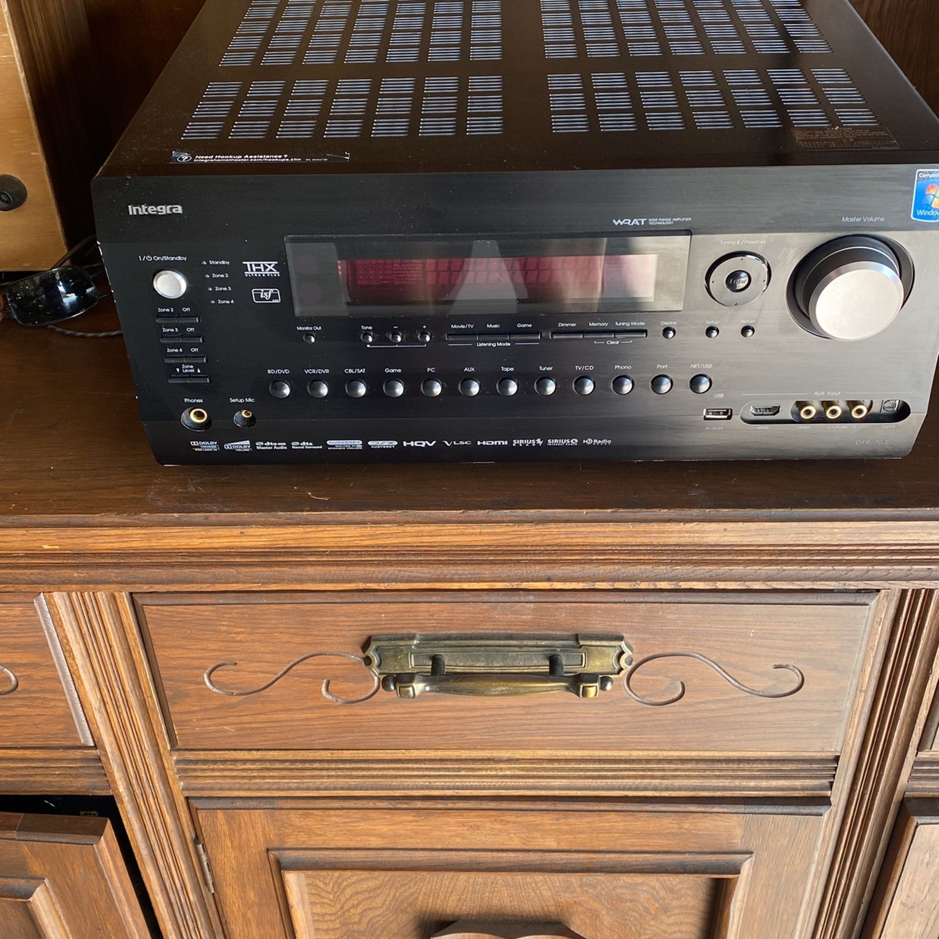 Integra DTR 70.2 nine channel receiver