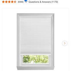 Home Decorators Collection Shadow White Cordless Blackout Cellular Shades for Windows - 65.25 in. W x 48 in. L (Actual Size 65 in. W x 48 in. L)