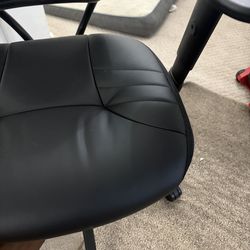 Brown office chair