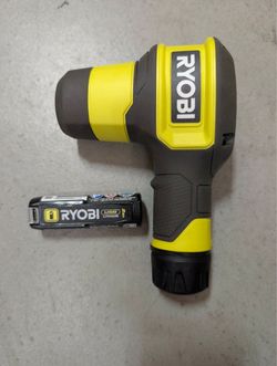 RYOBI USB Lithium Compact Scrubber Kit with 2.0 Ah Battery