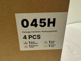 Canon 045H DMGE 045 Toner cartridges 045H - High Yield 4 Pack Replacement