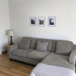 3 Seat Sofa, Grey 