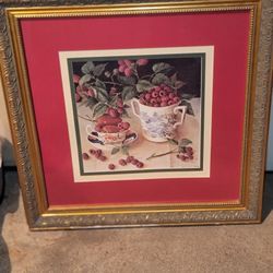 Vintage FRAMED print 