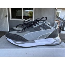 Puma Men’s Mirage Sports Remix Shadow Gray Size 11 Running Shoes 