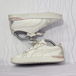 Puma Jada Classic Holo 2.0 PS Niña Talla 3C US Blanco 402275-01