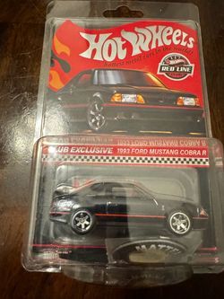 1993 Ford Mustang Cobra R Red Line Club RLC Hot Wheels