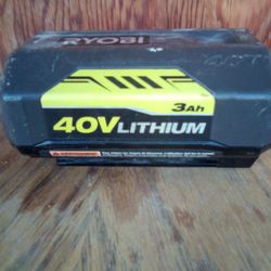 40v 3Ah Lithium Battery 