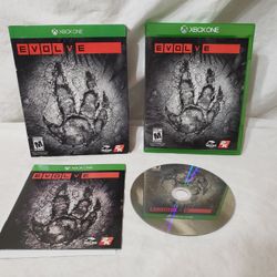 Xbox One Evolve Mint Condition
