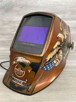 Miller Vintage USA Digital Elite Auto Darkening Welding Helmet (PO1019669)