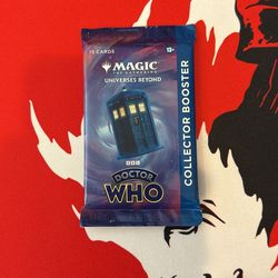 Universes Beyond: Doctor Who™ Collector Booster Magic The Gathering MTG