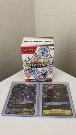 Pokemon Prismatic Booster Bundle & One Piece