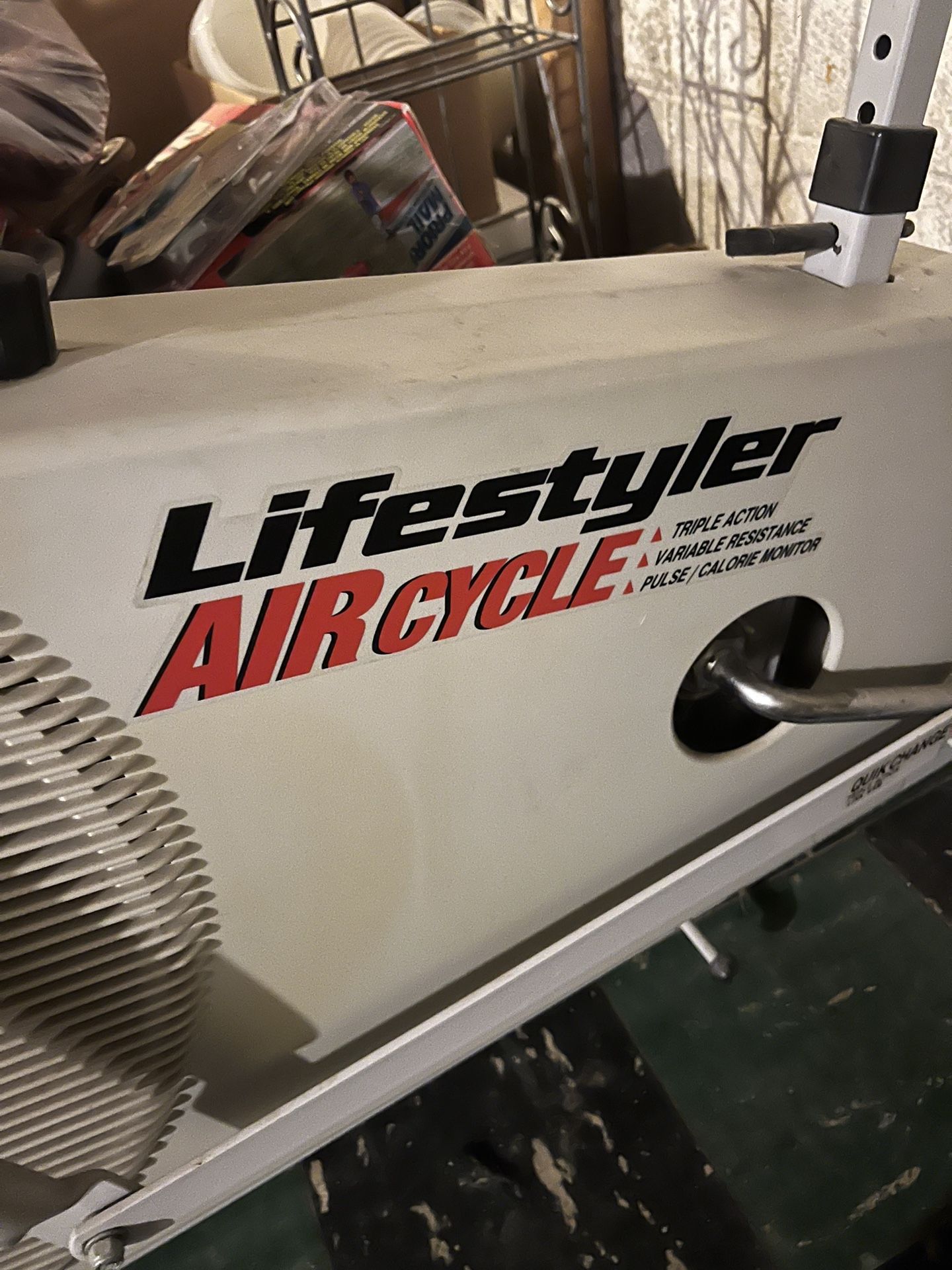 Exercise Bike: Lifestyler Air Cycle 