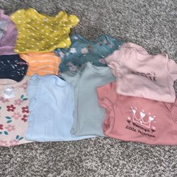 Baby girl 15 onesies