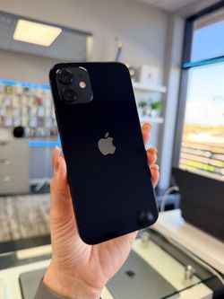 Unlocked iPhone 12 black color