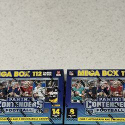 2021 Panini NFL Contenders Football Mega Box New Sealed
