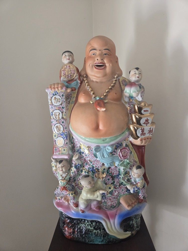 Happy Buddha Statue Figure