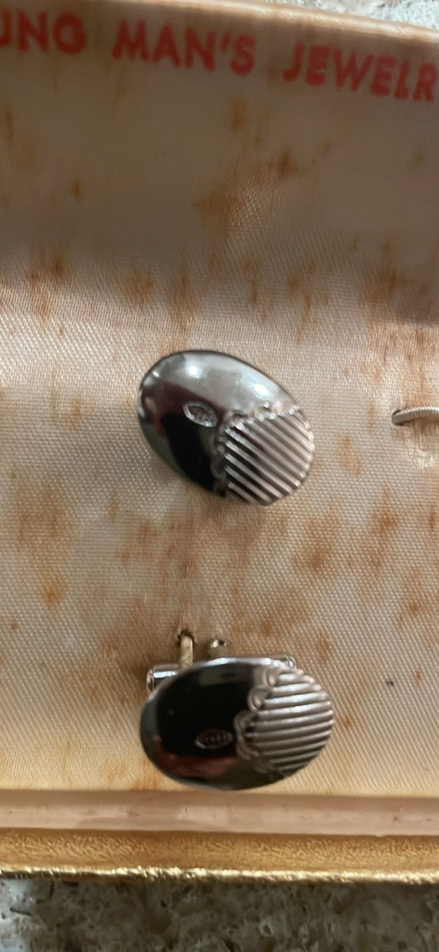 Silverplate Cuff Links