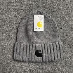 Carhartt Grey Knitted Beanie
