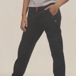 Champion Kids Fleece Joggers Black, Size XS (5-6)