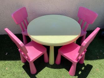 Ikea MAMMUT Children's table, indoor/outdoor - Local Delivery for a Fee - See My Other Items ๐