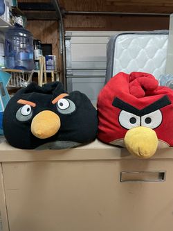 2 Angry Bird Plush Toys