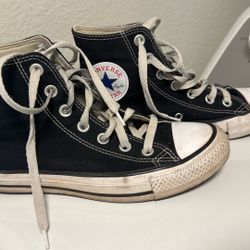 Converse Black High Tops
