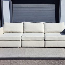 Bassett Furniture Modular Sectional Couch Sofa