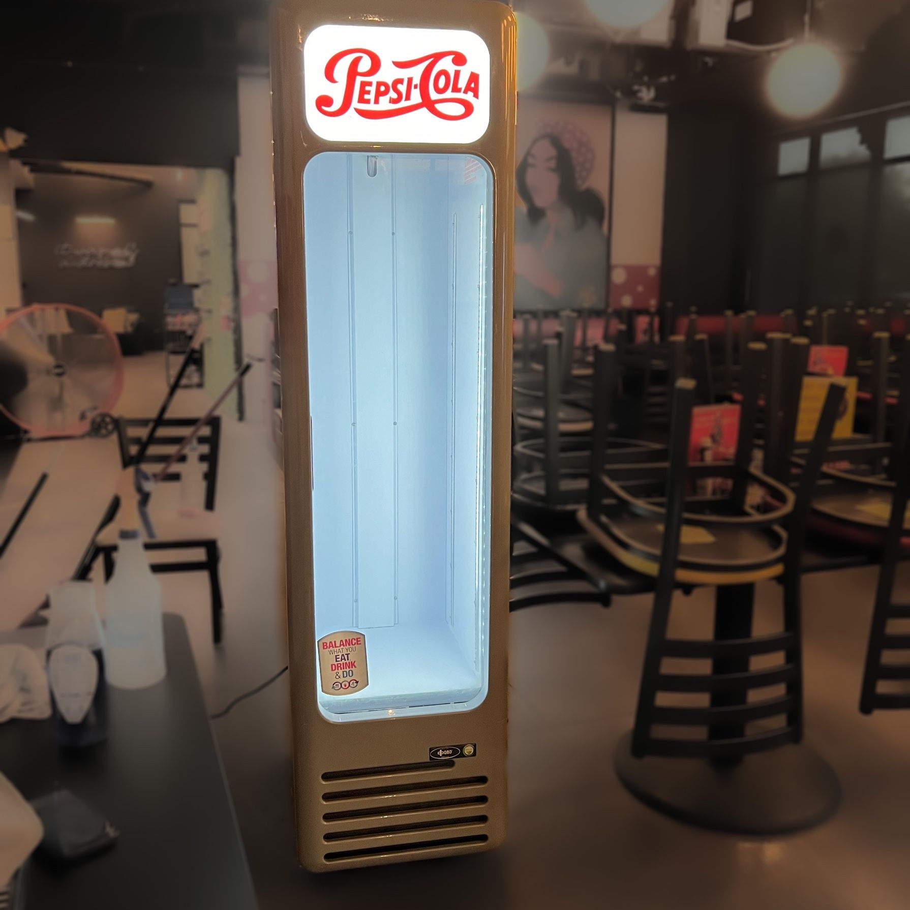Retro Pepsi Cola Fridge - Brand New Condition! for Sale in Phoenix