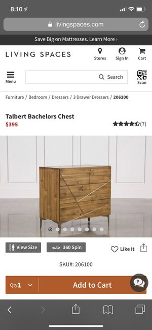 Living Spaces Talbert Dresser For Sale In Buckeye Az Offerup