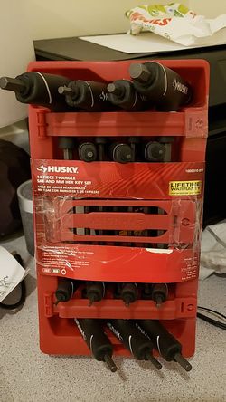 Husky 14 pc hex key set