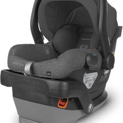 UPPAbaby Mesa V2 Infant Car Seat/Easy Installation/Innovative SmartSecure Technology/Base + Robust Infant Insert Included/Direct Stroller Attachment/G