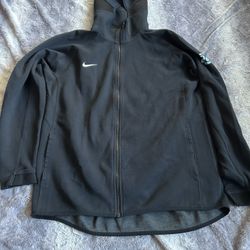 Nike Dri Fit Showtime Hoodie Black Size Large Euc 