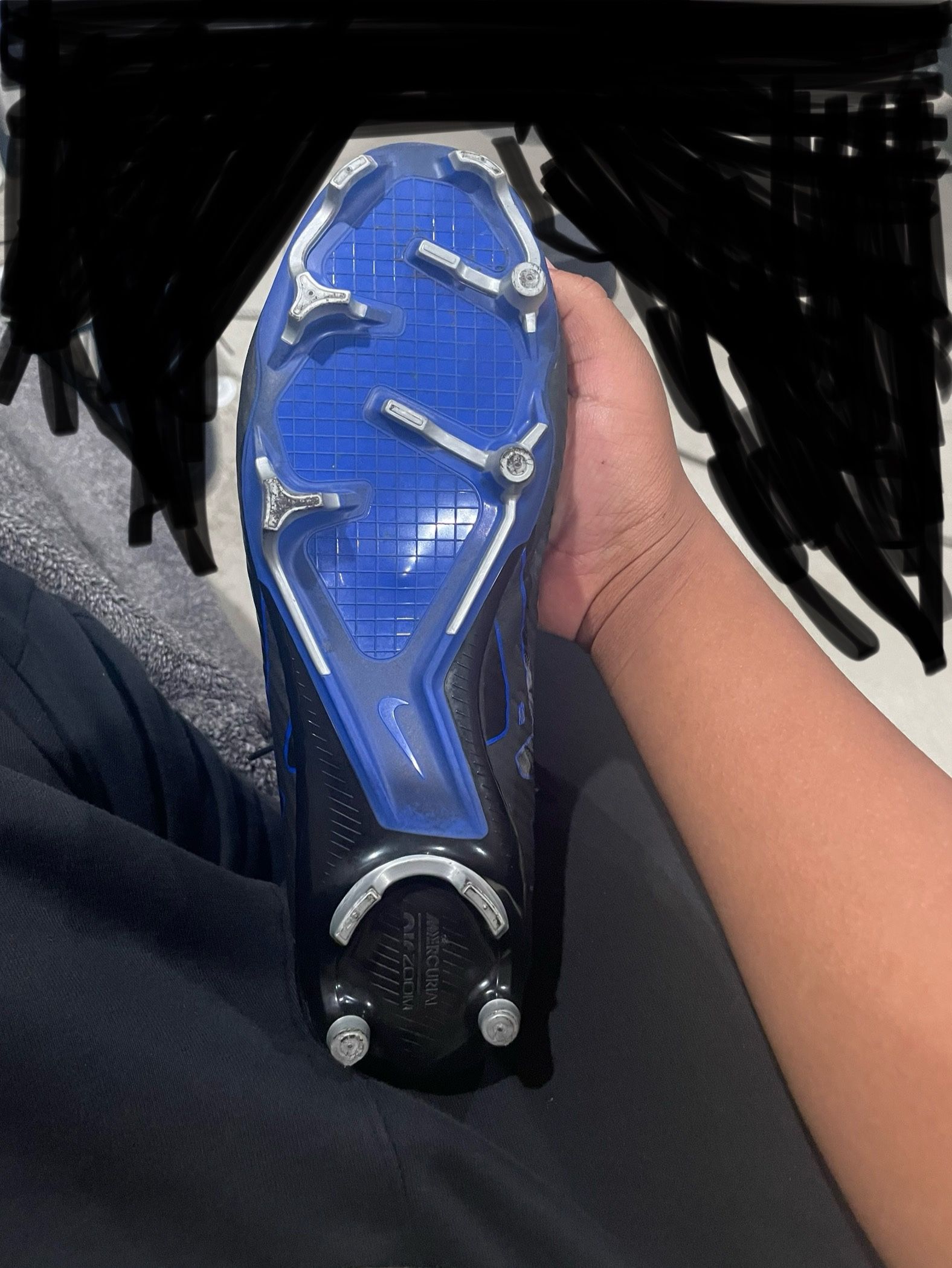 Air Zoom Mercury Soccer Cleats Size 10.5M