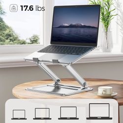 Adjustable Laptop Stand, Portable for 17.3inch Laptops, Holds Up to 17.6lbs, LaP top NOT Included  Pickup near Rosedale hwy and A