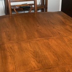 Dining Table .. 8ppl. Old School Hutch 