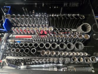 Socket set ¼", ⅜", ¾"