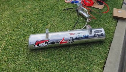 Air suspension tank and viair compressor