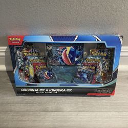 Greninja Ex & Kingdra Ex Special Collection Box