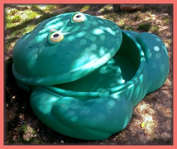 Step 2 Frog shaped sandbox or water play pit